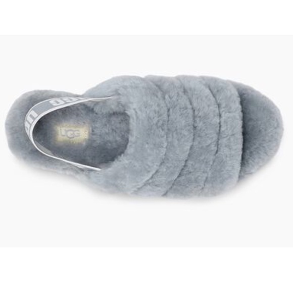 UGG FLUFF YEAH SLIDE COLOR:ASH - Picture 5 of 6